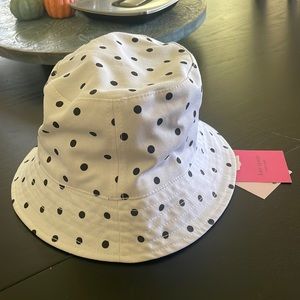 Kate Spade Polka Dot Bucket Hat - NWT
